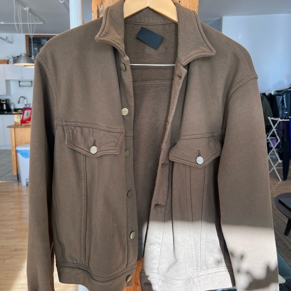 Fear of god teddy jacket size xs